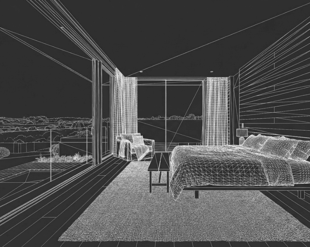 Master Suite Wireframe Study